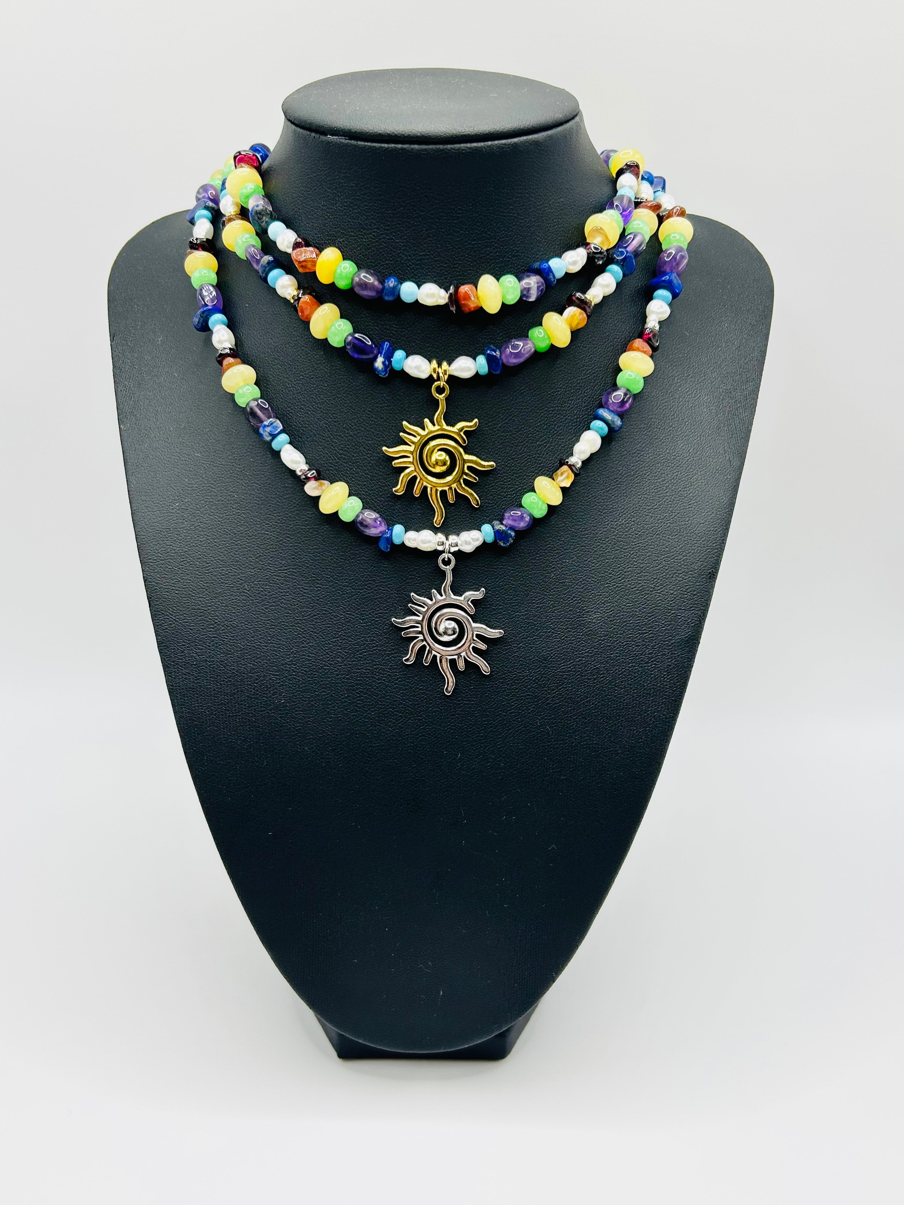Alira Sun Necklace