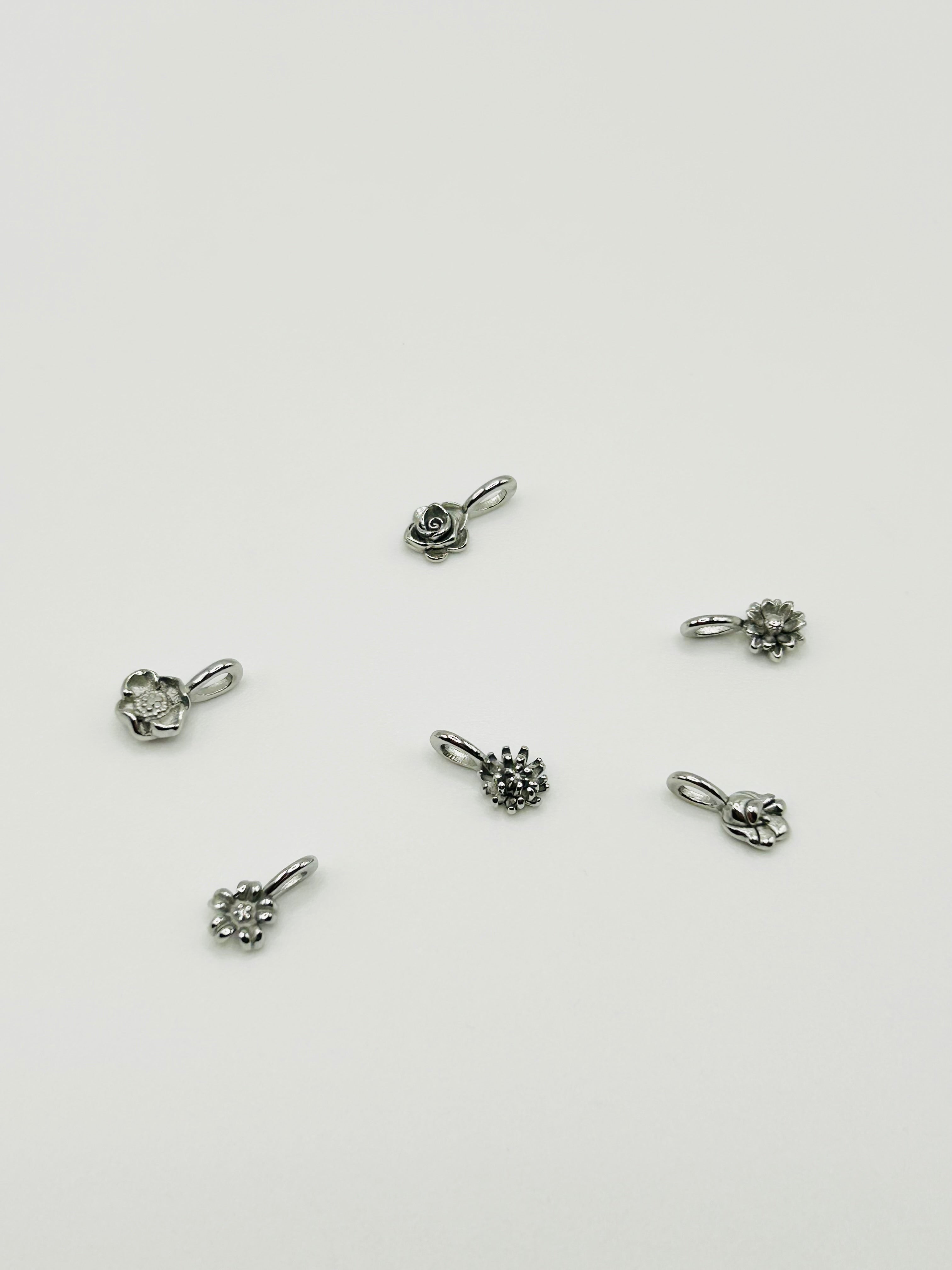 Birth Flower Charms
