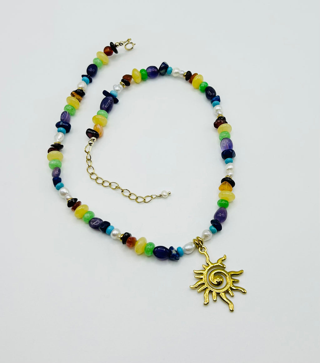 Alira Sun Necklace
