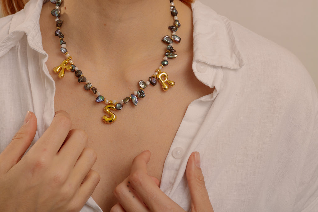 Bec Initial Necklace