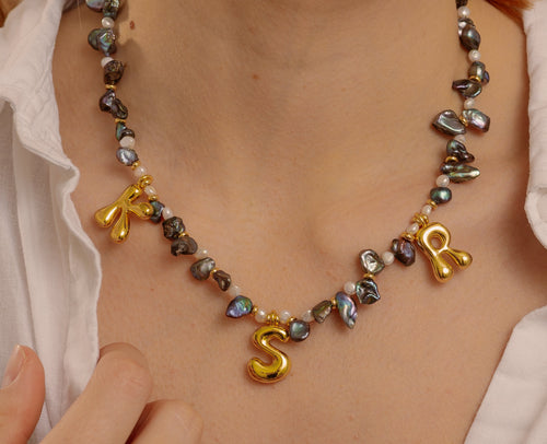 Bec Initial Necklace