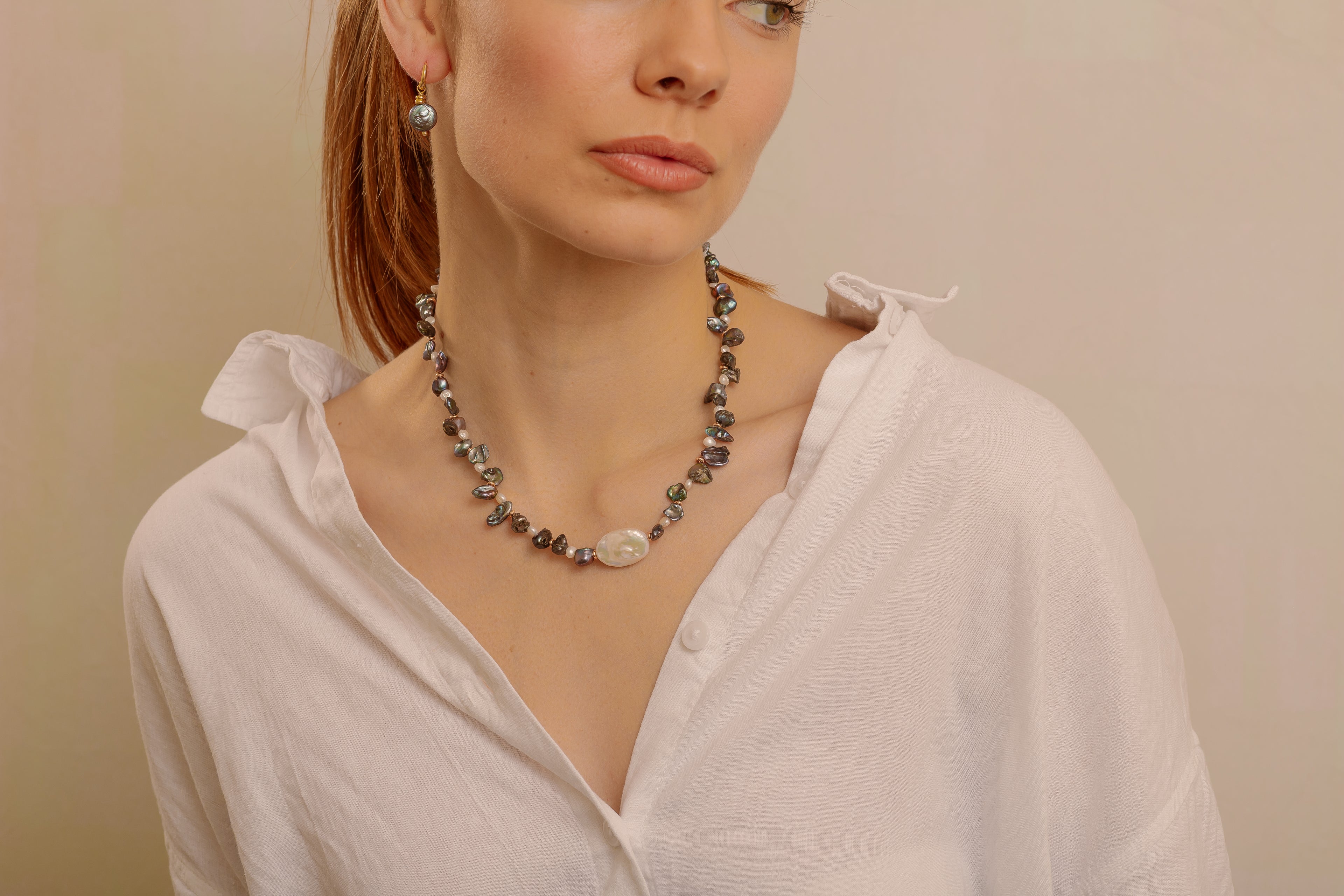 Bec Pearl Necklace