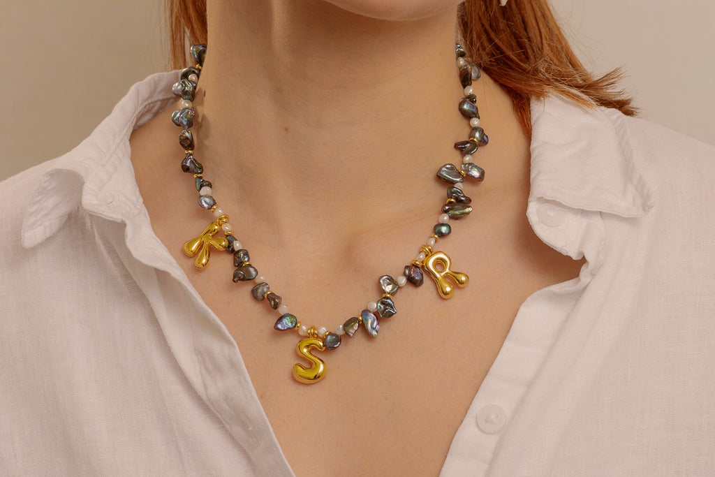 Bec Initial Necklace